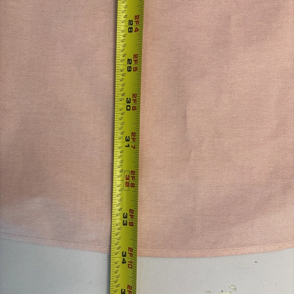 Vtg Polo Ralph Lauren Yarmouth Shirt Men 17 34 Pink Cotton Oxford‎ Flesh Pony